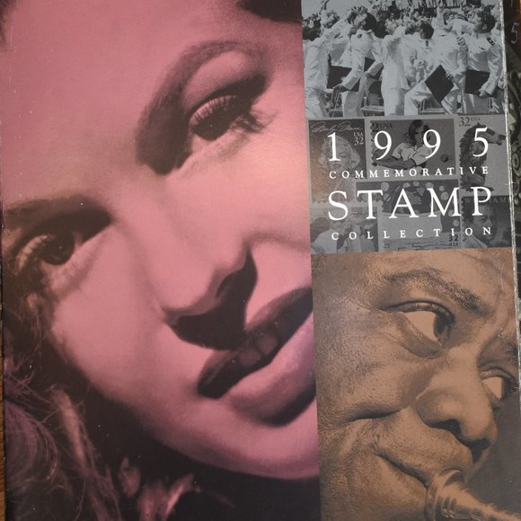 1995 Commemorative Stamp Album - Picture 1 of 1